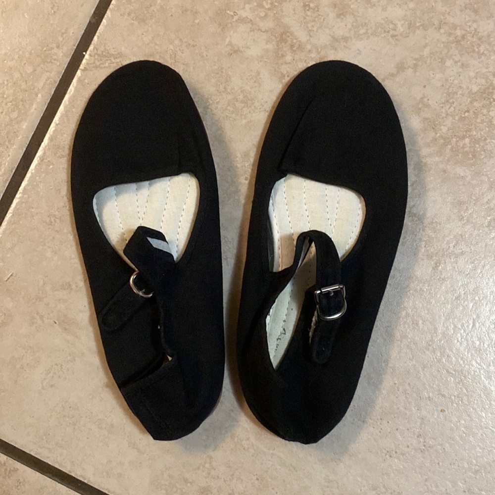 Black Mary Jane (baby doll) flats